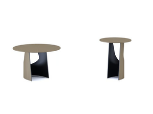 ELLIPSE - Round metal coffee table - Coffee table by Paolo Castelli