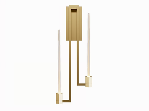 KALÌ - Led wall lamp in Murano glass and brass - Wall lamp by Paolo Castelli