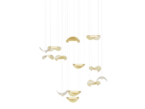 MANTA - Modular Murano glass pendant lamp - Ceiling lamp by Paolo Castelli