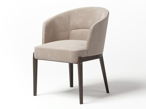 N°5 - Velvet chair with armrests - Chair by Paolo Castelli