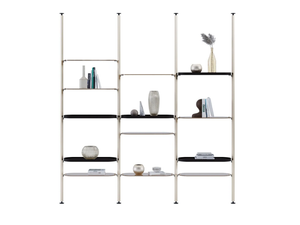 PETRA - Open wall-mounted bookcase - Cabinet by Paolo Castelli