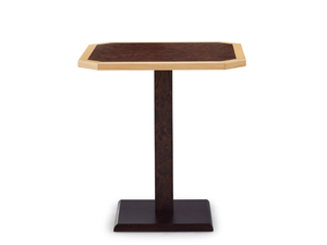 AGER - Square wooden and metal table - Table by Papell Design