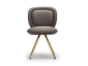 ANKARA - Trestle-based fabric chair - Chair by Papell Design