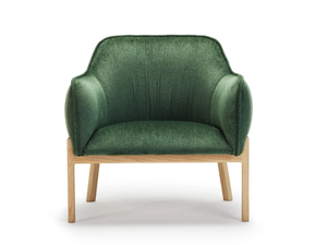 ARVIL - Fabric armchair with armrests - Armchair by Papell Design
