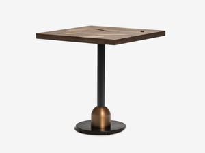 BOLD - Square wooden and metal table - Table by Papell Design