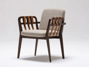 EATON - Fabric armchair with armrests - Armchair by Papell Design