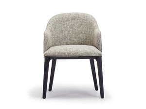 JOY - Fabric chair with armrests - Chair by Papell Design