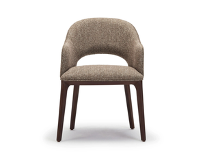 JOY - Fabric chair with armrests - Chair by Papell Design