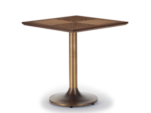 MATA - Square wooden and metal table - Table by Papell Design