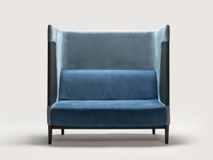 MOI - High-back fabric restaurant booth - Booth by Papell Design