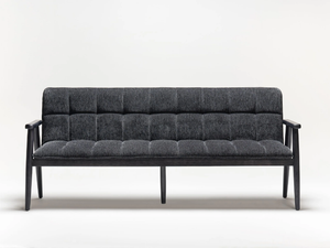 SQUAREZ - Fabric bench with back - Bench by Papell Design