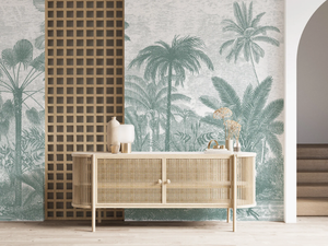PALMERAIE - Panoramic wallpaper - Wallpaper by PaperMint