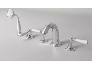 ASTAIRE - 5 hole bathtub set with individual rosettes - Bathtub by Park Avenue