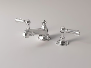 BEATRICE - 3 hole countertop washbasin tap with automatic pop-up waste - Tap by Park Avenue