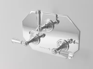 BEATRICE - 3 hole shower tap with diverter with plate - Shower by Park Avenue