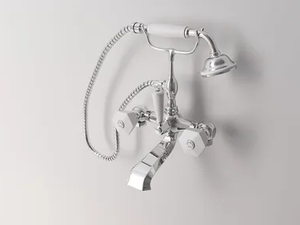 BIANCA - 2 hole floor standing bathtub tap with hand shower - Tap by Park Avenue