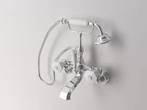 BIANCA - 2 hole wall-mounted bathtub tap with hand shower - Tap by Park Avenue