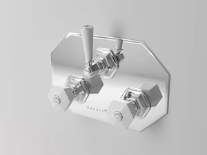 BIANCA - 3 hole shower tap with diverter with plate - Shower by Park Avenue