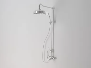 BIANCA - Wall-mounted thermostatic shower panel with hand shower - Shower panel by Park Avenue