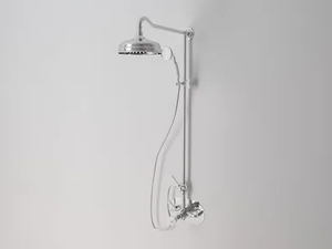 BIANCA - Wall-mounted thermostatic shower panel with hand shower - Shower panel by Park Avenue
