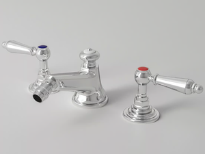 CARUSO - 3 hole countertop bidet tap with swivel spout - Tap by Park Avenue
