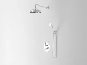 CARUSO - 4 hole shower set with overhead shower - Shower by Park Avenue