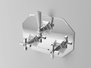 CROWE - 3 hole shower tap with plate - Shower by Park Avenue