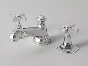 CROWE - 3 hole washbasin tap with individual rosettes - Tap by Park Avenue