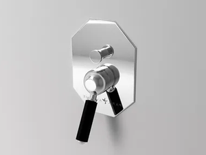 DARK BLACK - 2 hole single handle shower mixer with diverter - Shower by Park Avenue