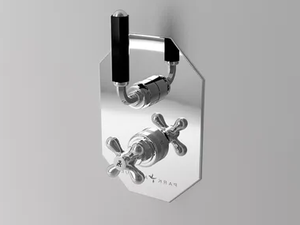 DARK BLACK - Recessed single handle shower mixer - Shower by Park Avenue
