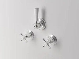 HOPKINS - 3 hole shower tap with diverter with individual rosettes - Shower by Park Avenue