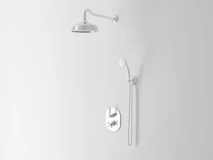 HOPKINS - 4 hole Recessed shower set with overhead shower - Shower by Park Avenue