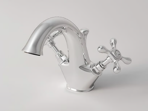 JAMES - Countertop 1 hole washbasin tap with automatic pop-up waste - Tap by Park Avenue