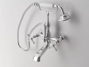 JAMES - Floor standing bathtub tap with hand shower - Tap by Park Avenue