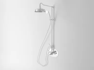 JAMES - Wall-mounted thermostatic shower panel with hand shower - Shower panel by Park Avenue