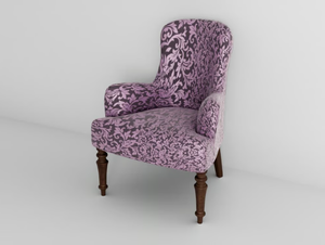 LADY - Fabric easy chair with armrests - Armchair by Park Avenue