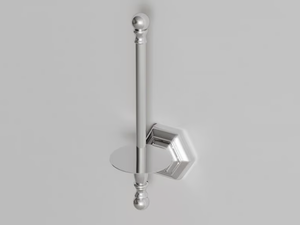 WALDORF - Spare metal toilet roll holder - Toilet seat by Park Avenue