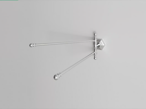 WALDORF - Swivel metal towel rack - Accessories by Park Avenue