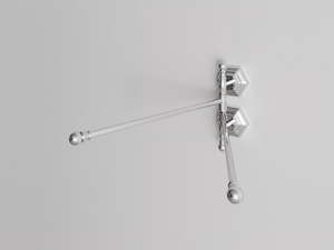 WALDORF - Swivel metal towel rack - Accessories by Park Avenue