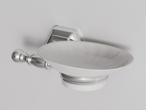 WALDORF - Wall-mounted ceramic soap dish - Sanitary accessories by Park Avenue