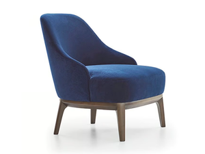 ATLAS - Upholstered armchair with armrests - Armchair by PARLA