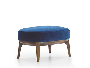 ATLAS - Upholstered fabric footstool - Pouf by PARLA