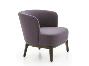 ATLAS V - Upholstered fabric easy chair - Armchair by PARLA