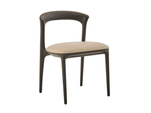 FAU - Wooden chair with integrated cushion - Accessories by PARLA