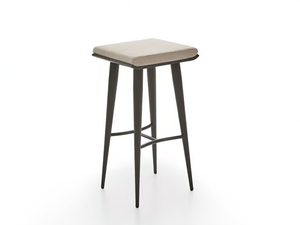 LUCE - Wooden barstool with integrated cushion - Accessories by PARLA