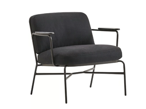 PALM COMFORT A - Fabric lobby chair with removable cover - Chair by PARLA
