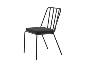 PALM - Painted metal garden chair with removable cover - Chair by PARLA