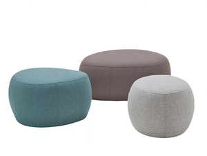 ROCKS - Upholstered fabric pouf - Pouf by PARLA