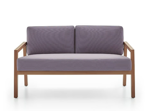 SVELTE T - 2 seater fabric garden sofa - Sofa by PARLA