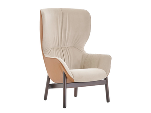 XAYLON - Wing upholstered fabric armchair - Armchair by PARLA